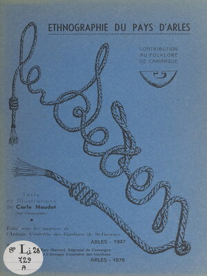 cover image of Ethnographie du pays d'Arles